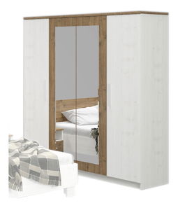 Dulap de haine Marlon (Pin anderson + Stejar)