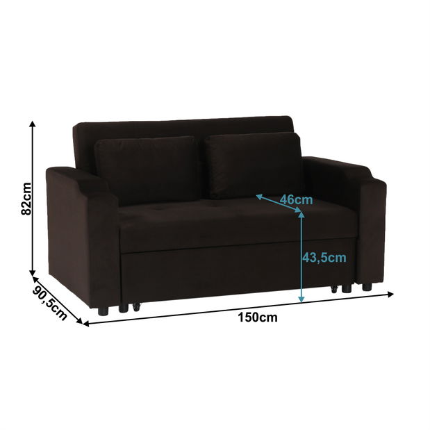 Canapea extensibilă Zumbo 