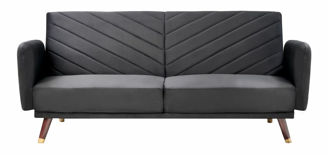 Háromszemélyes kanapé Skagen (fekete)