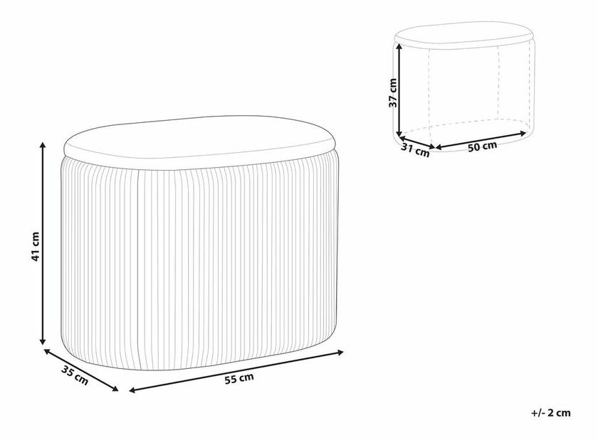 Taburete Rigoroso (bej) 