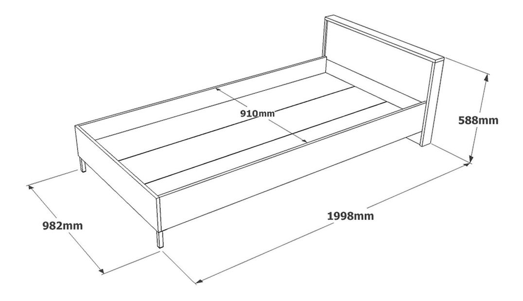 Cameră de studenți Penami 6 (argintiu) 