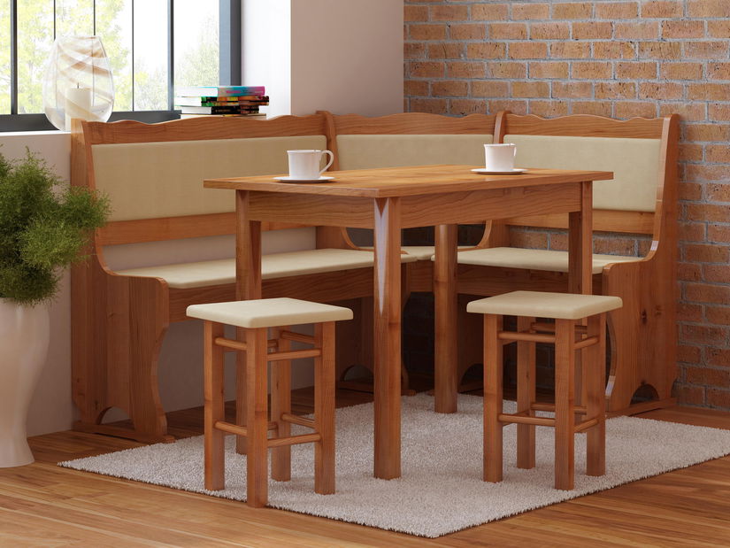 Sarok étkező garnitúra Mirvik (5 fő részére)