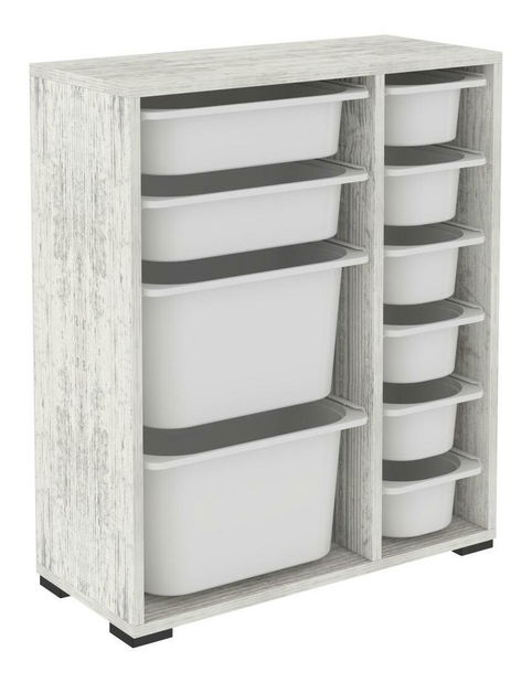 Organizator za igračke Dremonka 10 (svijetlosiva)