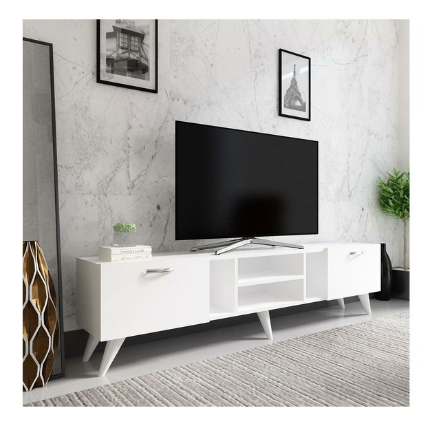 TV stolík/skrinka Kadole 1 (biela)