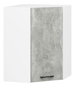 Horná kuchynská skrinka Ozara W60 60 (biela + betón)