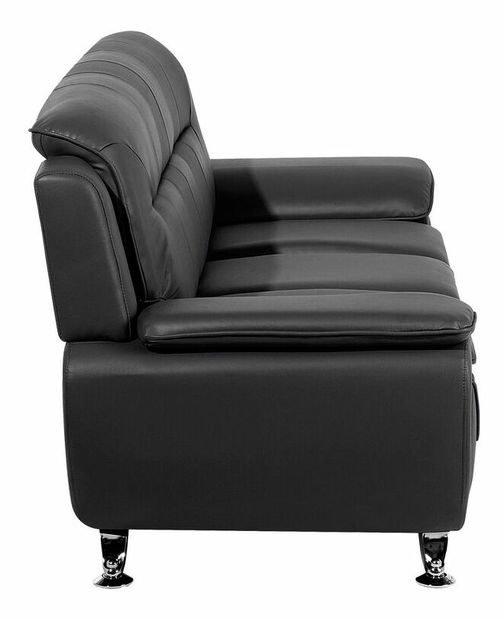 Sedacia súprava 3+2+1 Leiza (čierna) *bazár