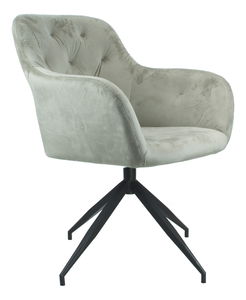 Scaun rotativ Viata (gri maro + negru) 