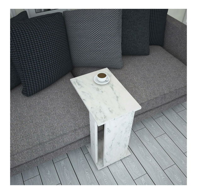 Kézi asztal Perlit (fehér + fekete)