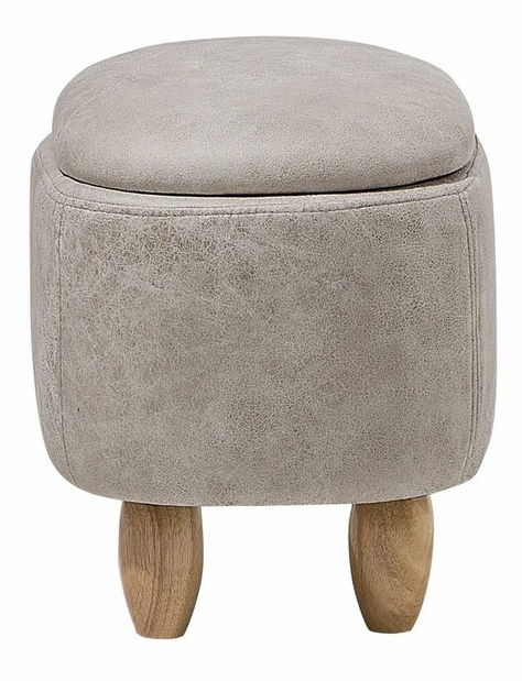 Taburetka Rhyme (svetlosivá)