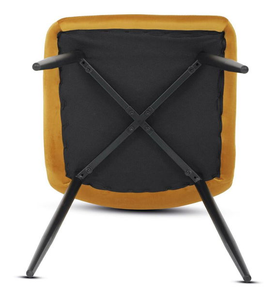 Scaun sufragerie Cereria (Galben)