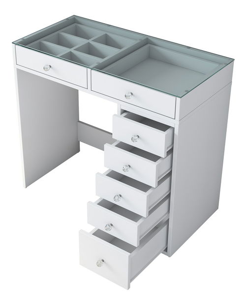 Toaletný stolík Blake 107 (Biela)