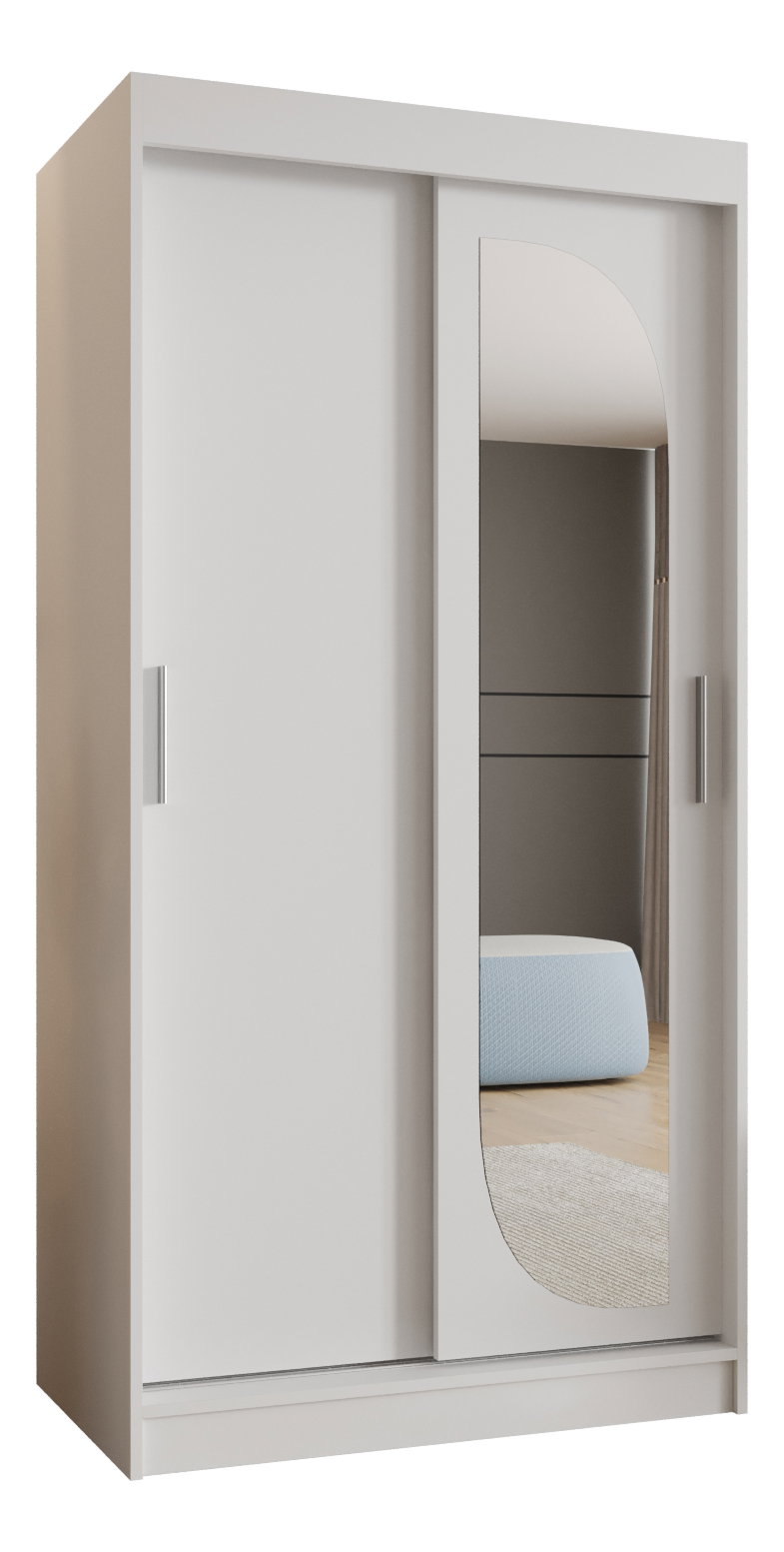 Ruhásszekrény 100 cm Lulu (fehér) 