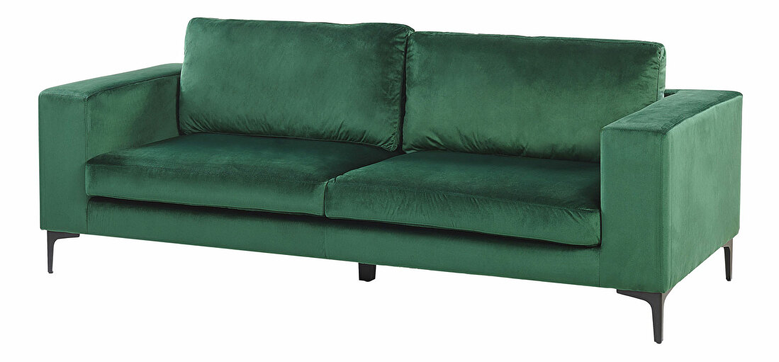 Sofa trosjed VEDISO (poliester) (zelena)