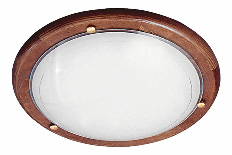 Stropné svietidlo Ufo 5417 (dub + opálové sklo) *výpredaj