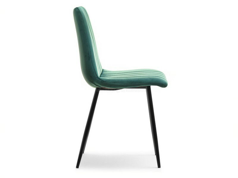 Scaun Mia (verde + auriu)