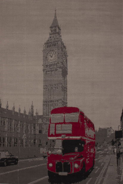 Kusový koberec Contempo 154 London