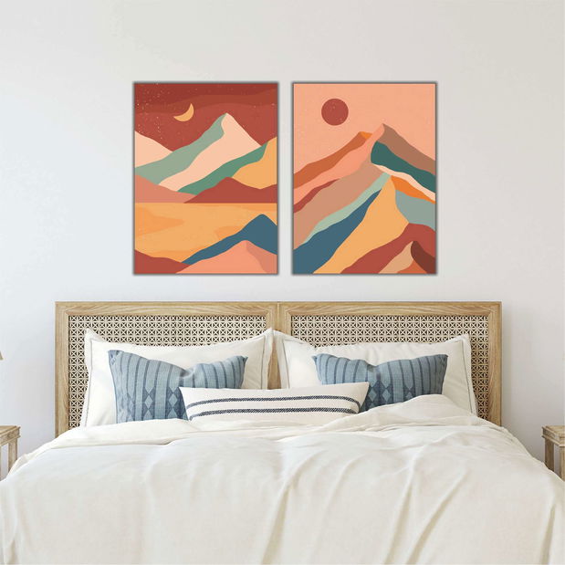 Obraz Madaf 5 (viacfarebné) (2 kusy)