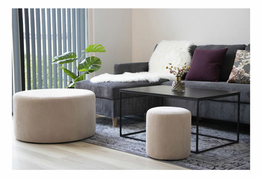 Konferenčný stolík Vistalia 6 (čierna)