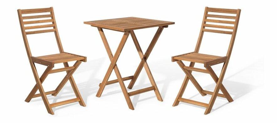 Set de grădină Fici (lemne deschis)