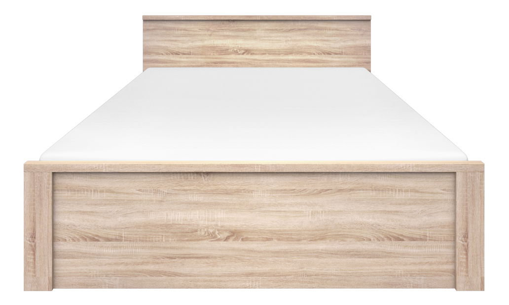 Bračni krevet 160 cm Noella (hrast sonoma) (bez podnice i madraca)