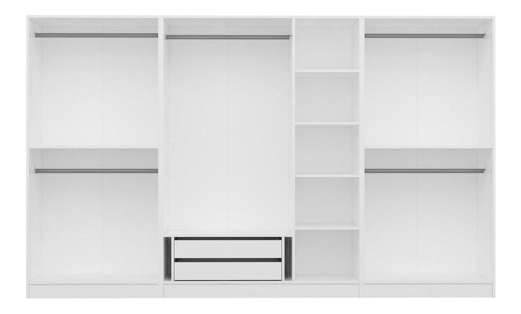 Dulap de haine Kalia 3808 (Alb)