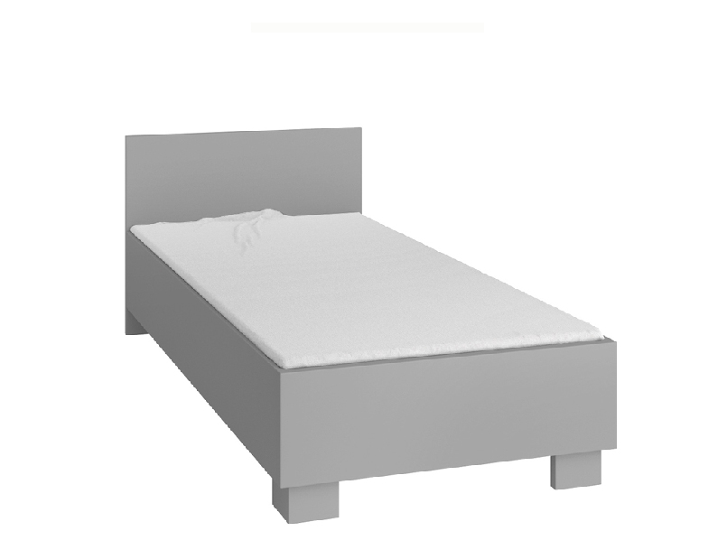 Jednolôžková posteľ 90 cm Sigil II (biela) *bazár