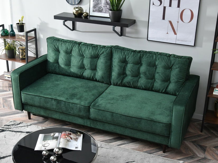 Canapea două locuri Legacion (verde)