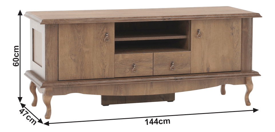 Stolić/ormarić za TV Valiara DA14 (hrast lefkas)