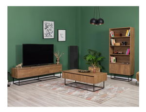 Set za dnevni boravak Laxi 26 (orah + crna)