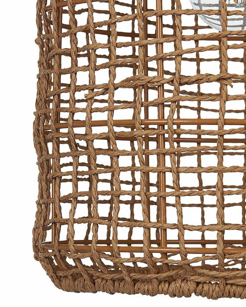 Závesné svietidlo Lucza (hnedá)