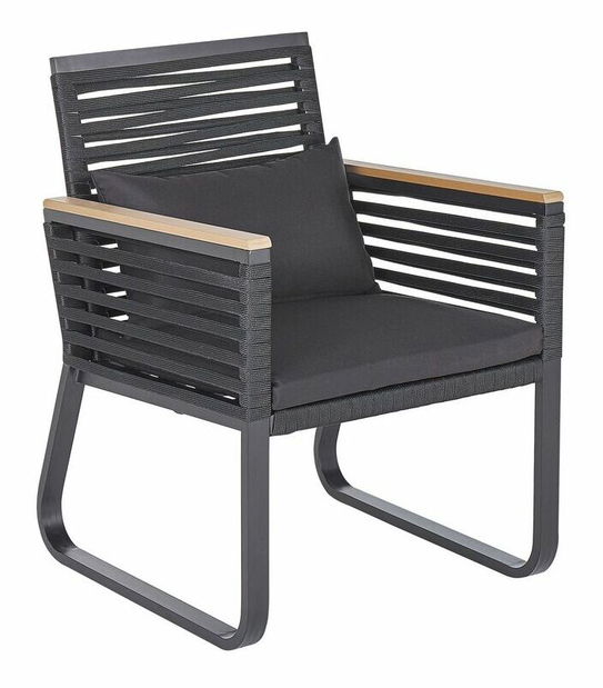 Záhradný set Carisa (čierna)