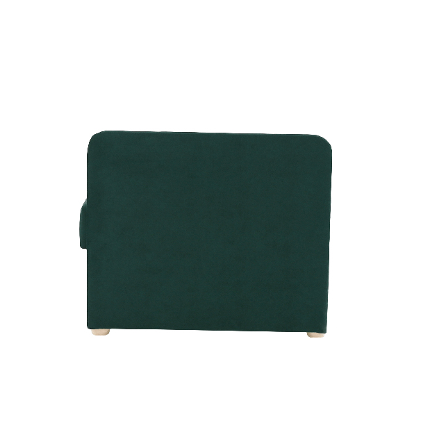 Pat de o persoană (canapea) 80 cm Rinok (smaragd) (cu sp. depozitare) *resigilat