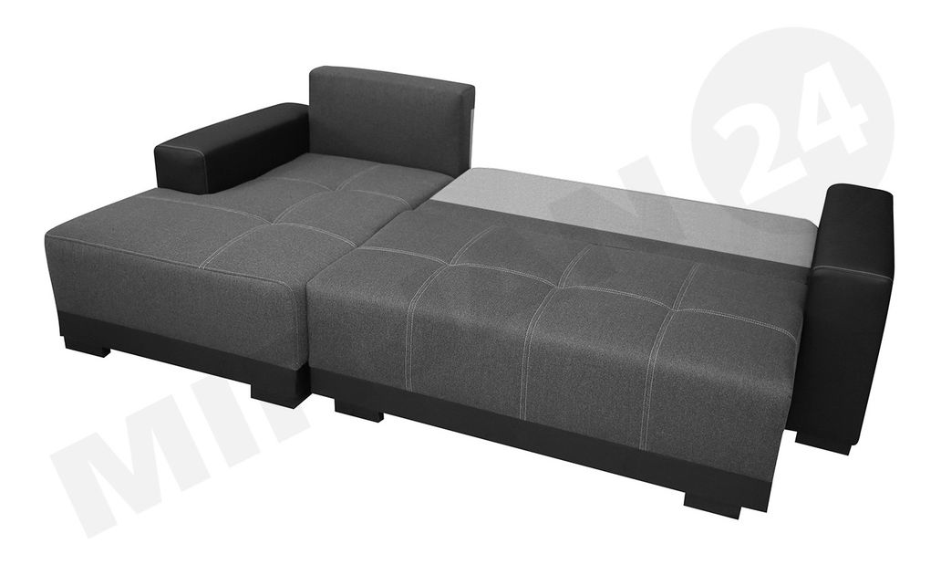 Colțar Melania (gri închis + gri deschis)