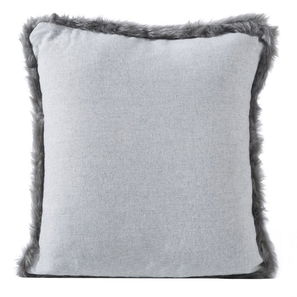 Pernă decorativă 45X45 cm Jami (argintiu) (2 buc)