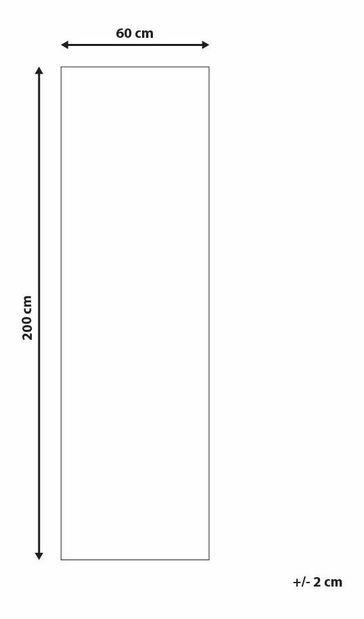Covor 60 x 200 cm Charry (albastru)