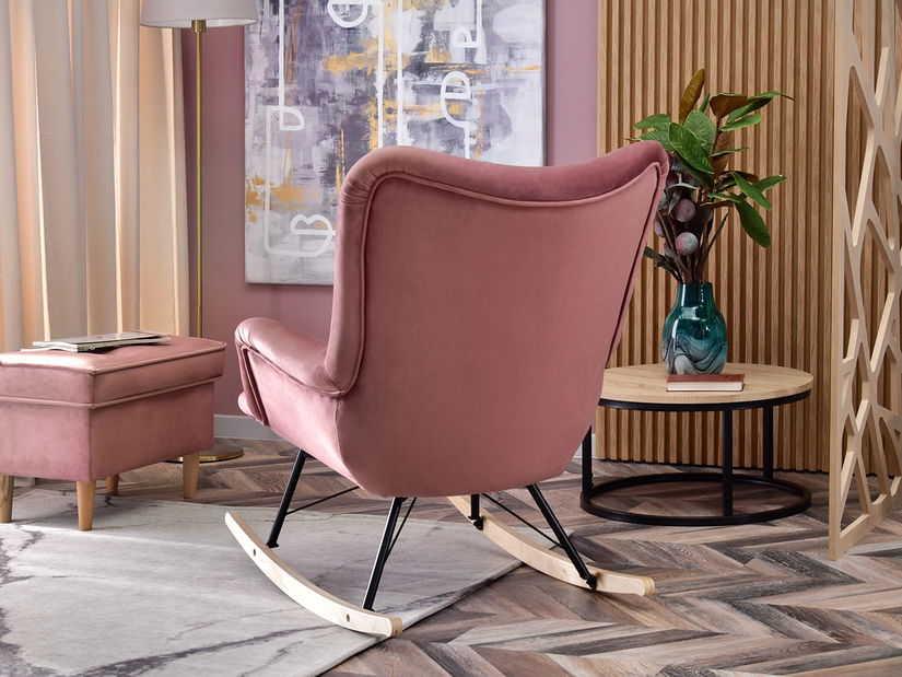 Hojdacie kreslo Laurentino (čierna)