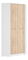 Sarok ruhásszekrény Nepo Plus 37 (fehér + szonoma tölgy) 