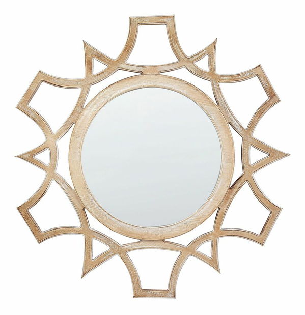 Oglindă de perete Zaccai (lemn deschis) 