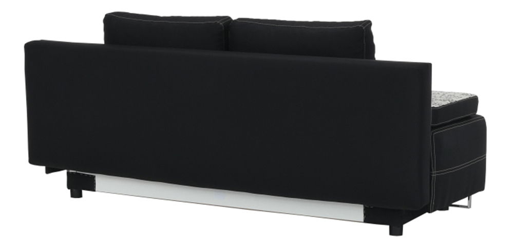 Canapea trei locuri Elisota negru