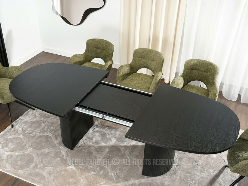 Masă sufragerie Titular (negru)