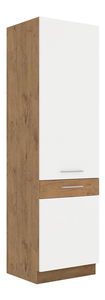 Kuhinjski ormarić Bronte 60 DK-210 2F (hrast lancelot + bijeli sjaj)