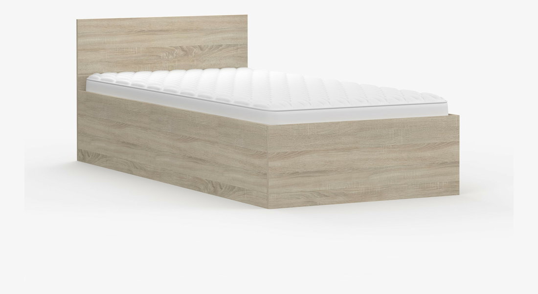 Pat de o persoană 90 cm Sigil III (cu sp. de depozitare)