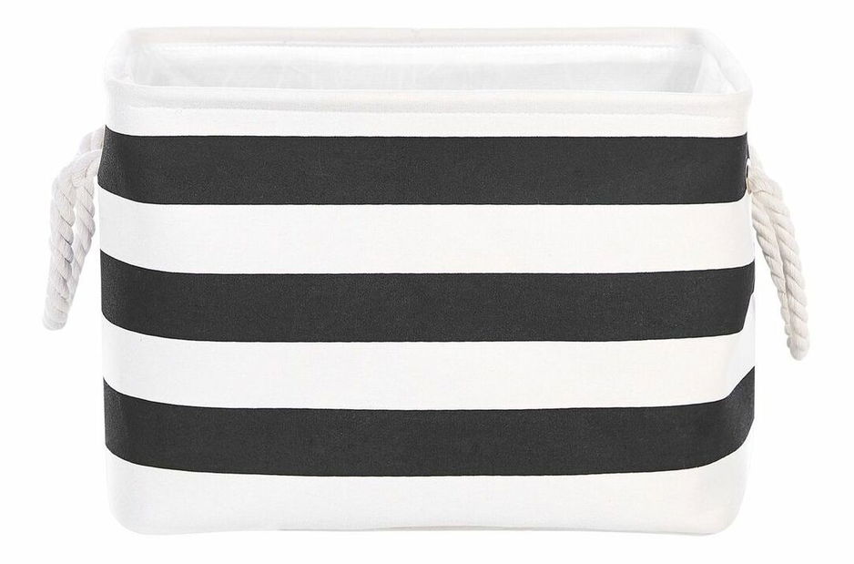 Set 3 ks úložných košov Deanna (čierna)