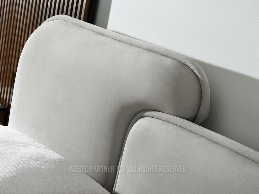 Manželská posteľ 160 cm Respondio 160 (sivá)