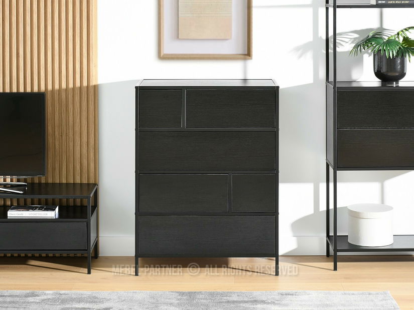 Set za dnevni boravak Sumarisimo 1 (crna)