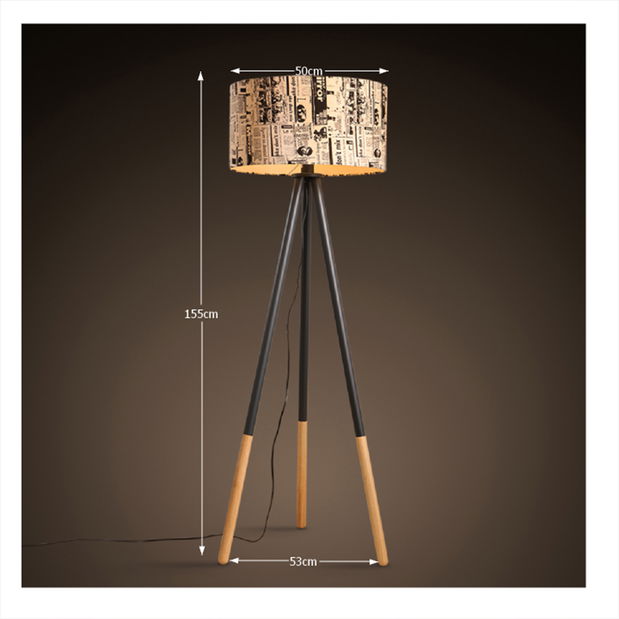 Stojacia lampa Candie typ 6