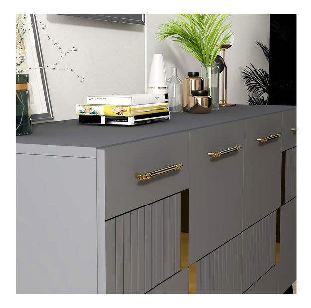 Dulap Lotoka 1 (antracit + auriu) 