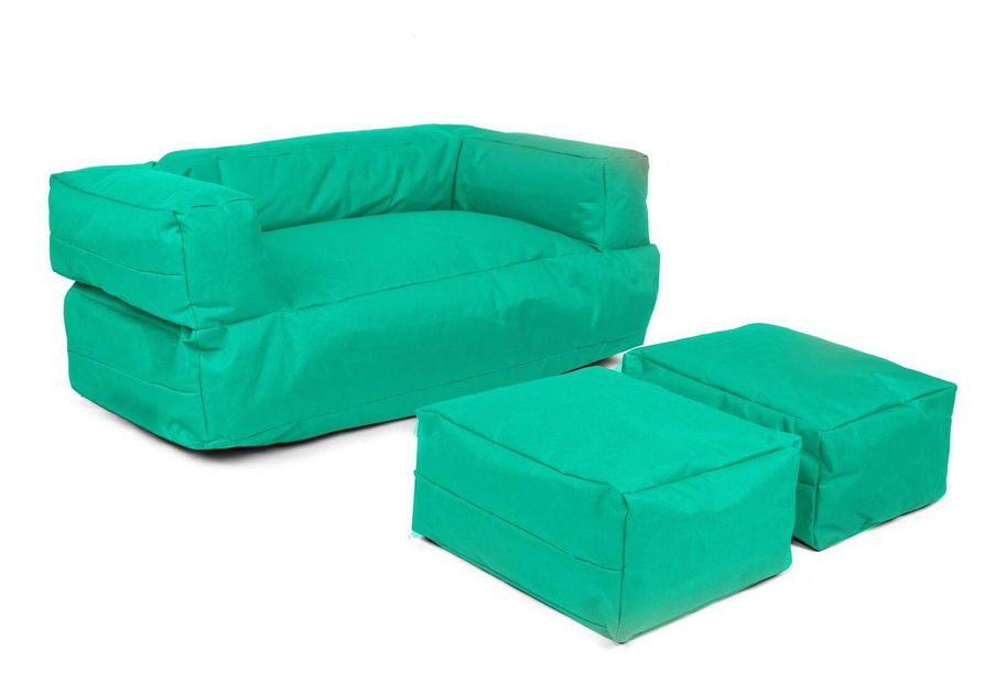 Fotoliu puf Kiddo (turcoaz)