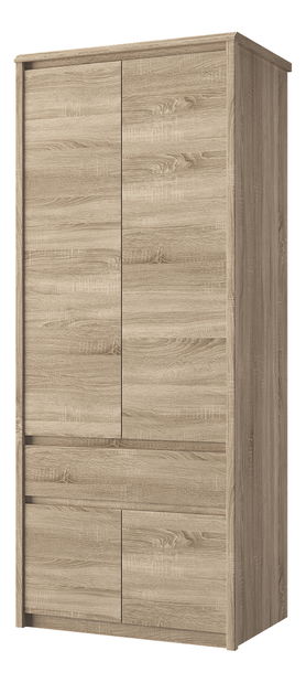Ormar za garderobu Soledad (hrast sonoma)