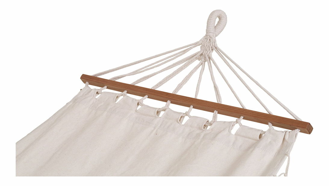 Hojdacia sieť Elarina (sivobiela)